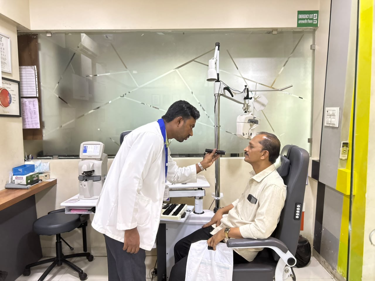 Comprehensive eye examination