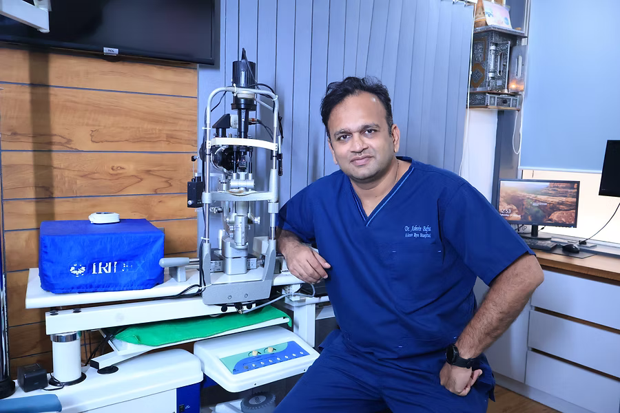 Dr Ashvin Bafna at Aarav Eye Care