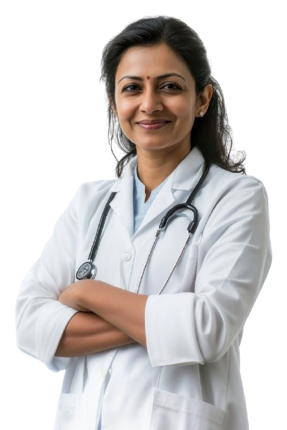 Indian doctor representing specialist career opportunities