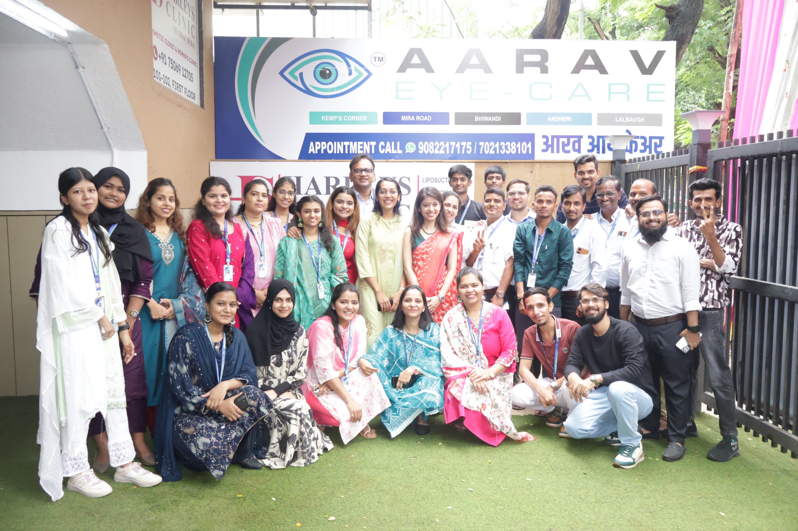 Aarav Eye Care team members